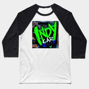 The Indycar Scoop Green Monster Logo Baseball T-Shirt